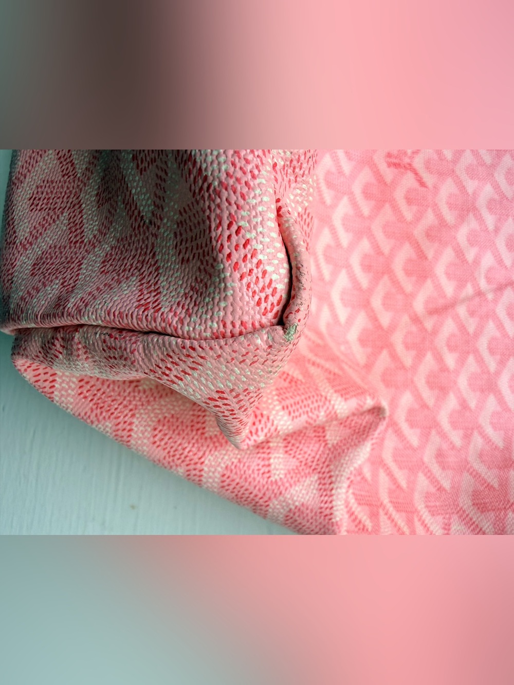 Rare Limited Edition Goyard St. Louis GM in Pale Pink💖 - Picture 8 of 16